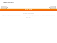 Tablet Screenshot of colerealtyresources.com